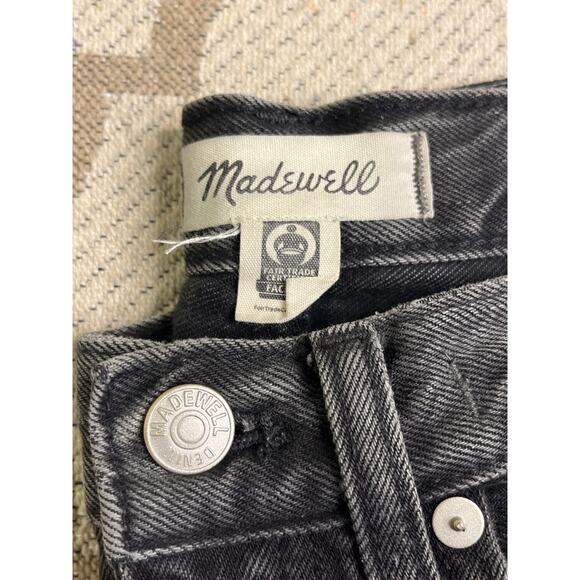 Madewell Balloon Button fly Jeans in Noll Wash, size 24, style: md690 - Picture 16 of 16